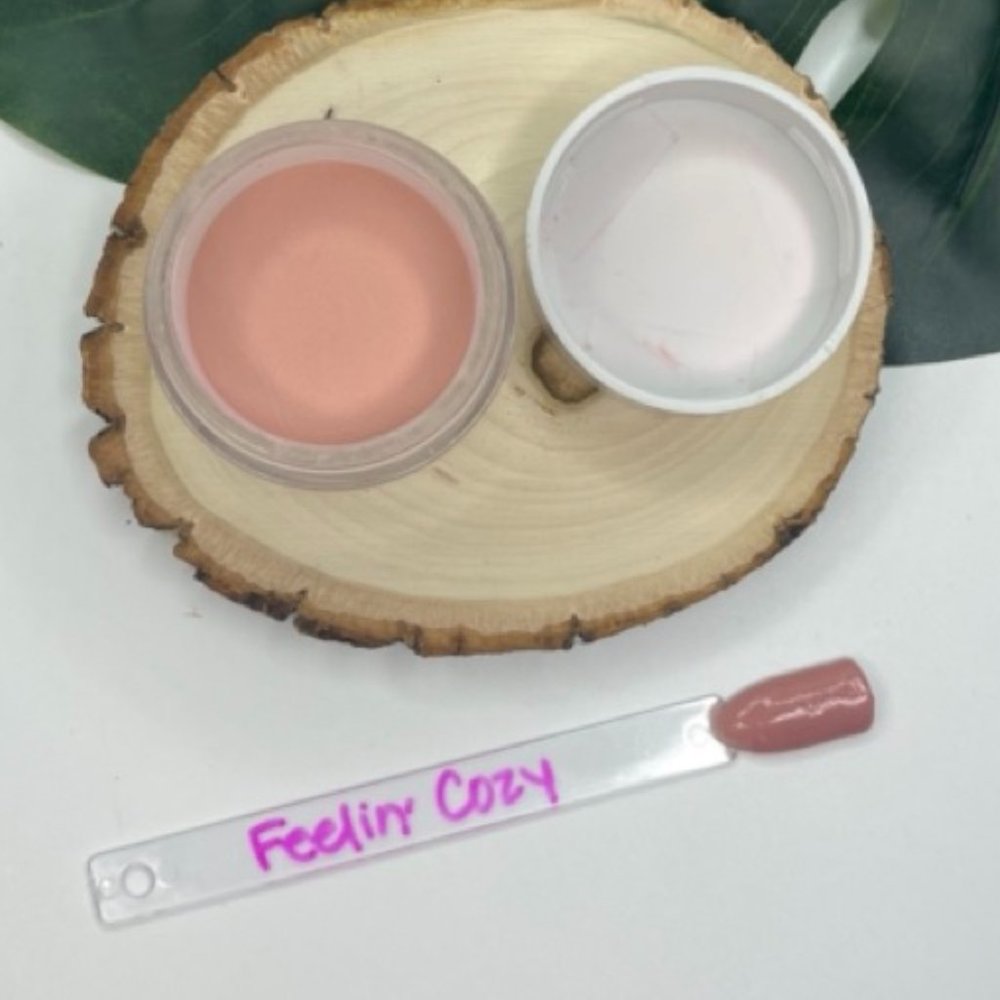 Rossi Nail Dip | Feelin' Cozy Pink/Nude Dip Powder - Picture 6 of 6